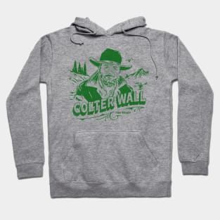 green solid style Hoodie